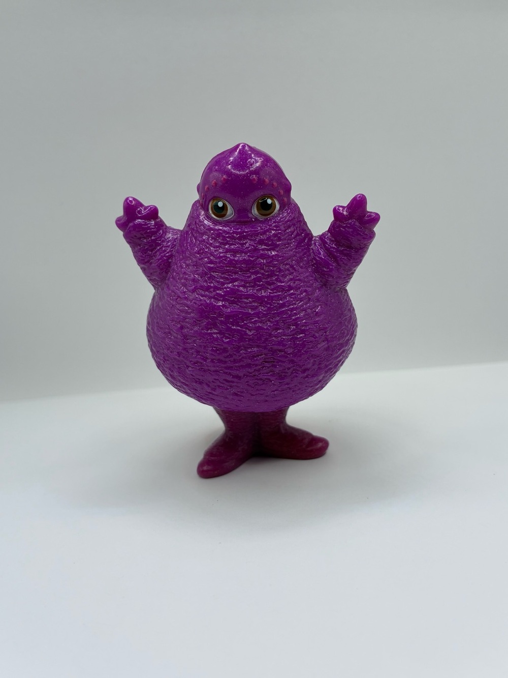 2003 Hasbro Boohbah Zumbah Plastic Purple Figure Ragdoll PBS 3 Inches